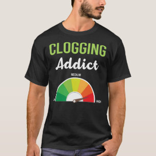 Camiseta Clogger de cierre de blog de adicción