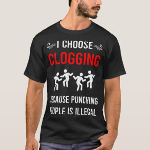 Camiseta Clogger de cierre de punzonado