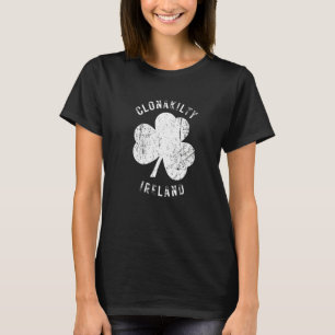 Camiseta Clonakilty Cork Irlanda Trébol Antiguo Apretado