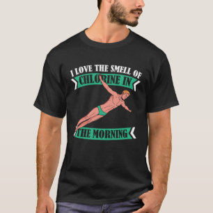 Camiseta Cloro de buzo de plataforma Saltos de trampolín