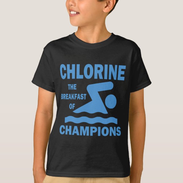 Camiseta Cloro el desayuno de campeones (Anverso)