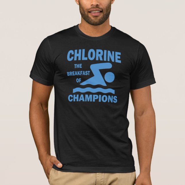 Camiseta Cloro El desayuno de los campeones (Anverso)