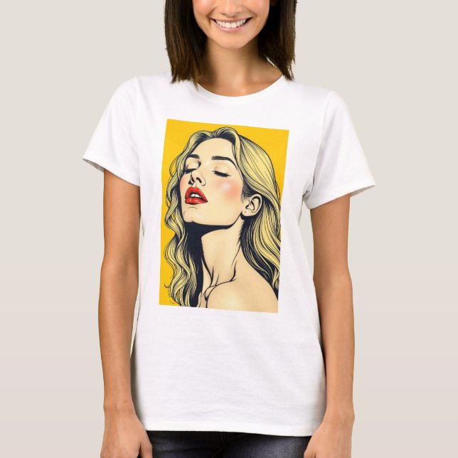 Camiseta Close Eyes  (Anverso)