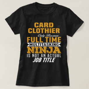 Camiseta Clothier de tarjeta