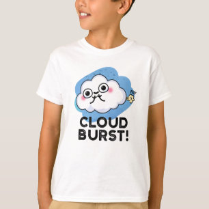 Camiseta Cloud Burst Funny Cloud Fart Pun
