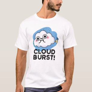 Camiseta Cloud Burst Funny Cloud Fart Pun