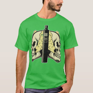 Camiseta Cloud Chaser Vaping Skull