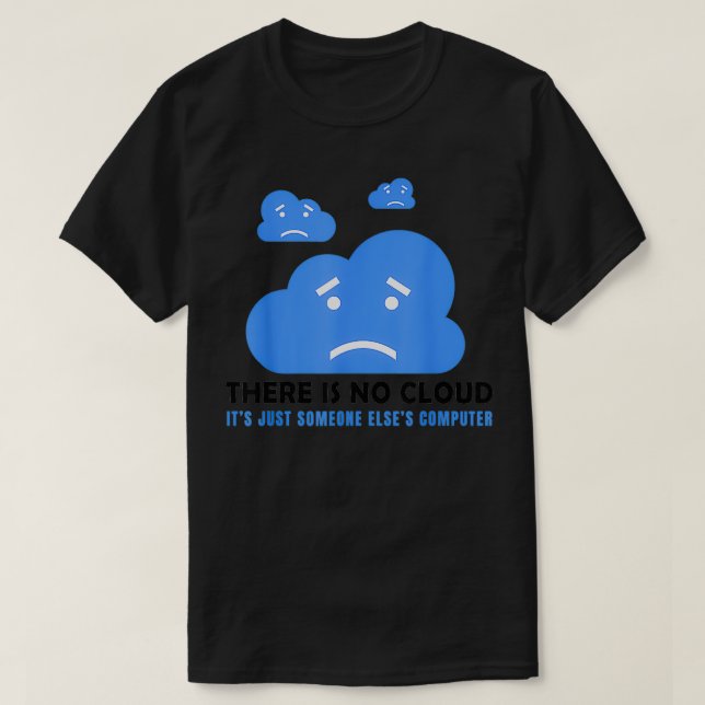 Camiseta Cloud Computing Network Engineer IT Computer Scien (Diseño del anverso)