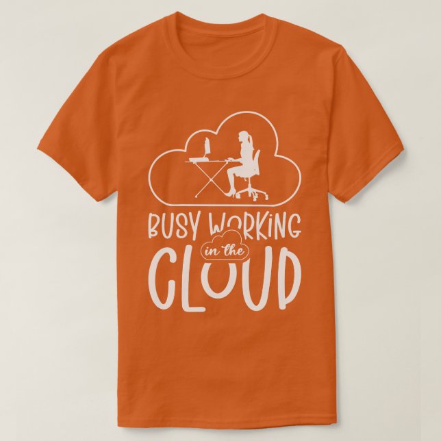 Camiseta Cloud Computing Programmer Codificación Profession (Diseño del anverso)
