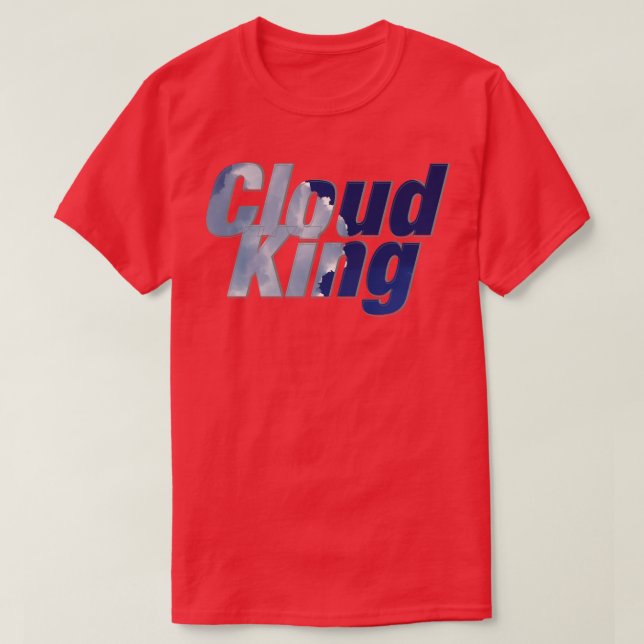 Camiseta Cloud King (Diseño del anverso)