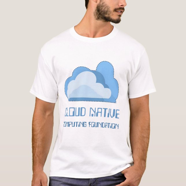Camiseta Cloud Native Computing Foundation (Anverso)