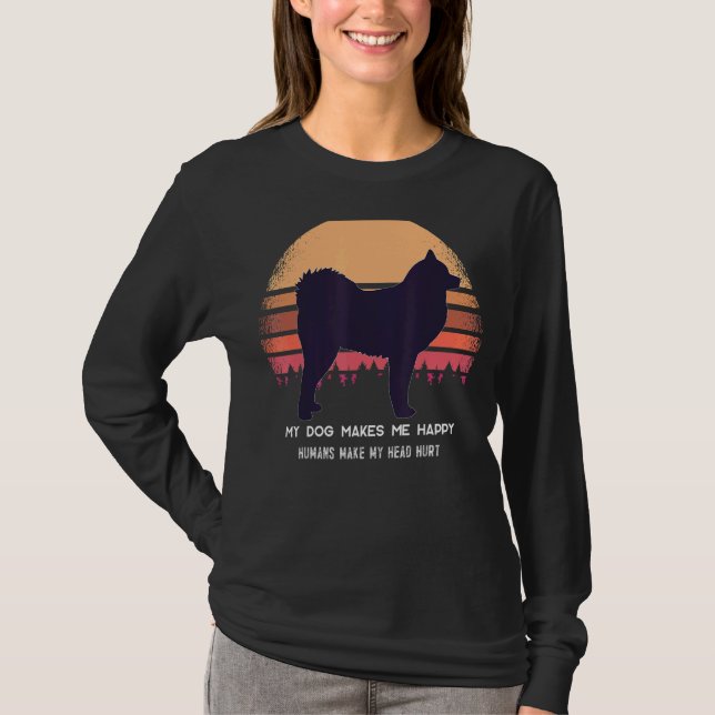 Camiseta Cloud Spitz German Spitz Retro 4 (Anverso)