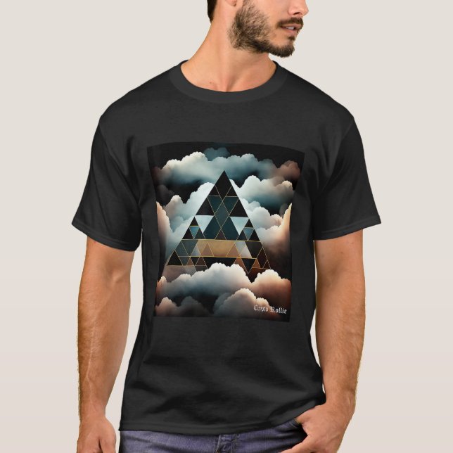 Camiseta Clouds and Triangles 2 (Anverso)