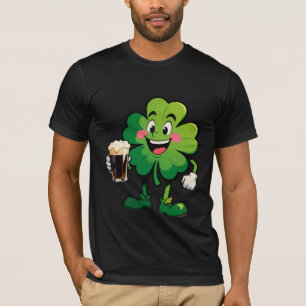 Camiseta Clover Adorable Levanta Un Vaso