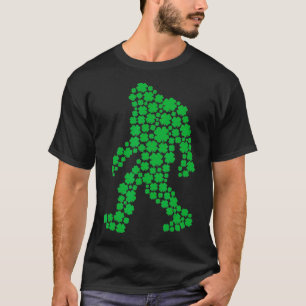 Camiseta Clover Bigfoot St Patrick's Day Boys Shamrock 