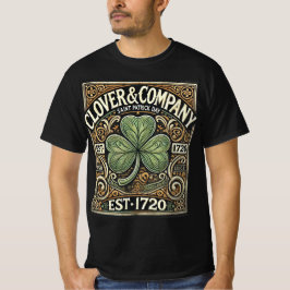 Camiseta Clover & Company - St. Patrick's Day Vintage Tee