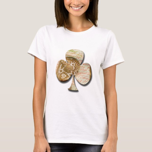 Camiseta Clover de lienzo (Anverso)