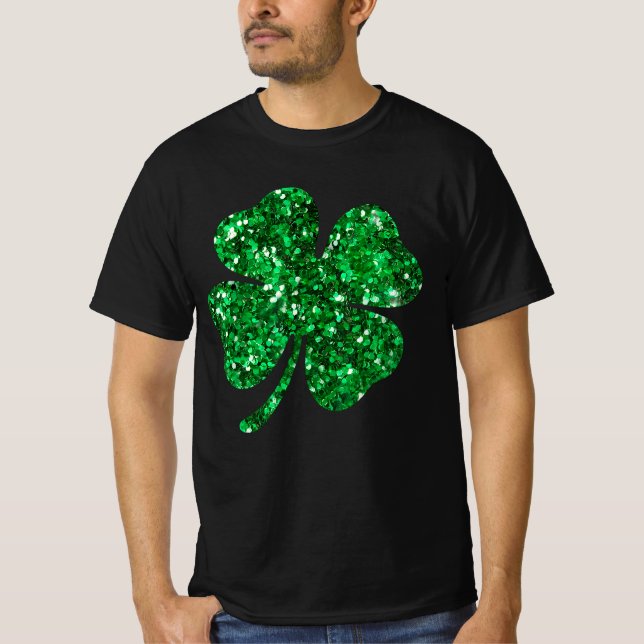 Camiseta Clover Happy St Patrick's Day Lucky Shamrock Irish (Anverso)