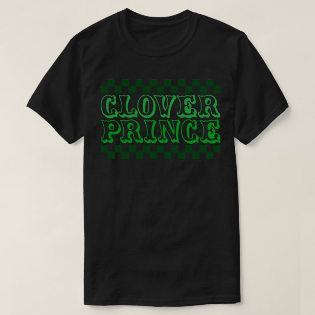 Camiseta Clover Prince 1 (Diseño del anverso)