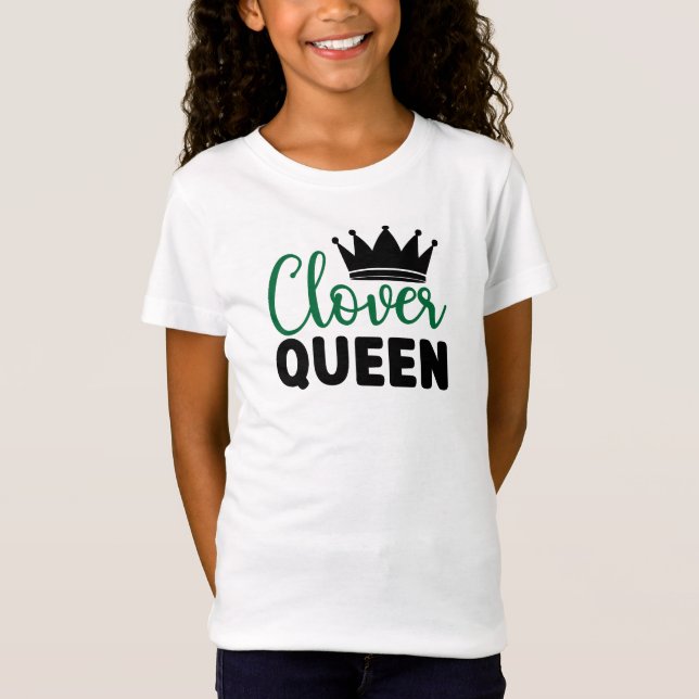 Camiseta Clover Queen Charm Design-60278 (Anverso)