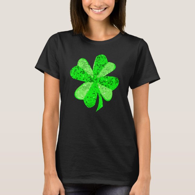 Camiseta Clover Shamrock Funny St Saint Patrick's Day (Anverso)