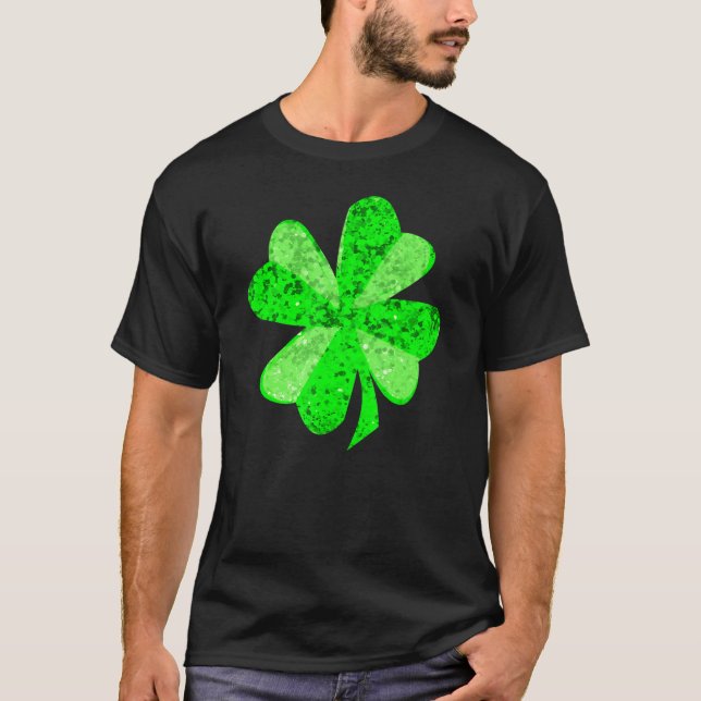 Camiseta Clover Shamrock Funny St Saint Patrick's Day (Anverso)