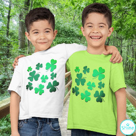 Camiseta Clover Shamrock Leaf Cute St Patrick's Day Ireland