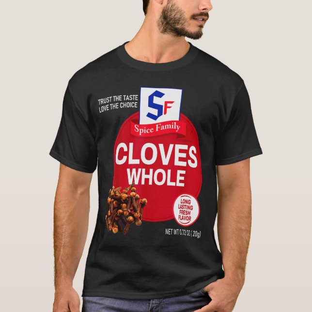 Camiseta Cloves Whole Halloween Sce Costume Group Matching  (Anverso)