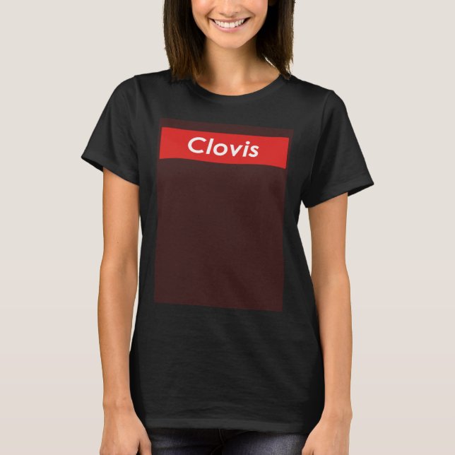 Camiseta Clovis California (Anverso)