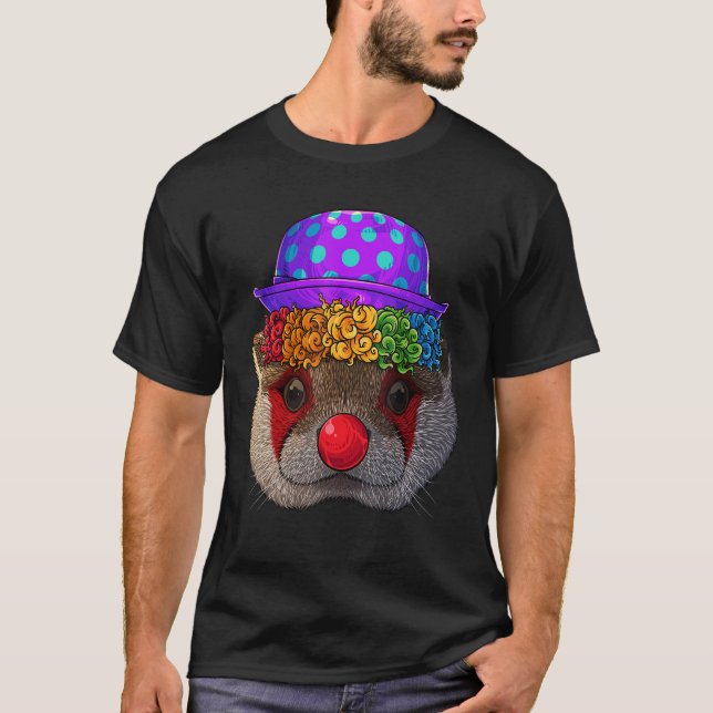 Camiseta Clowe Otter Circus Carnival Costume (Anverso)