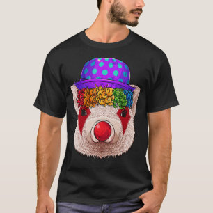 Camiseta Clowe Pig Circus Carnival Disstume