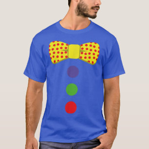 Camiseta Clowe Te Costume Circus Rainbow Halloween Carniva