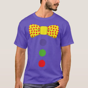 Camiseta Clowe Te Costume Circus Rainbow Halloween Carniva