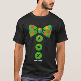 Camiseta Clown Big Bow Tie Halloween Costume Design Funny
