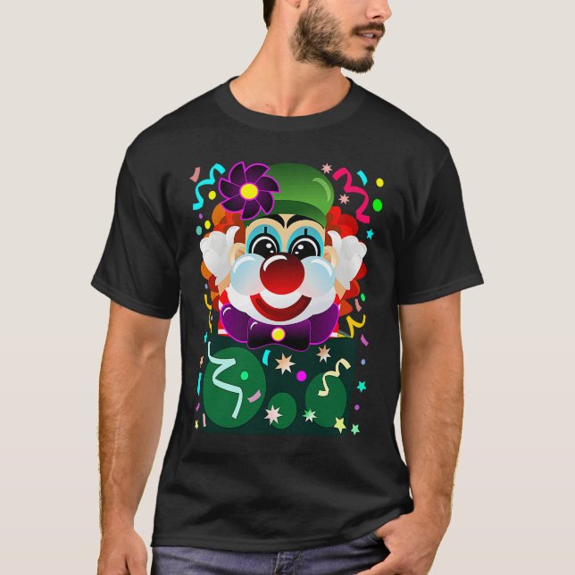 CAMISETA CLOWN CARNIVAL COSTUME (Anverso)