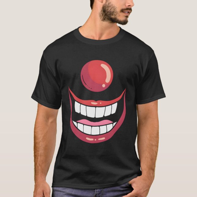 Camiseta Clown Comedian (Anverso)