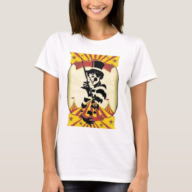 Camiseta clown de sombrero de punta (Anverso)