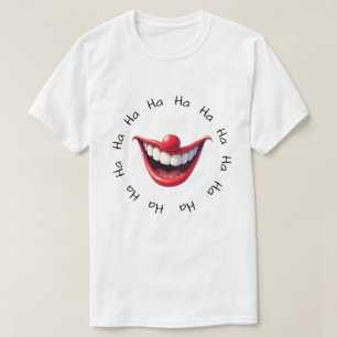Camiseta Clown Funny Ha Ha