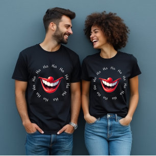 Camiseta Clown Funny Ha Ha