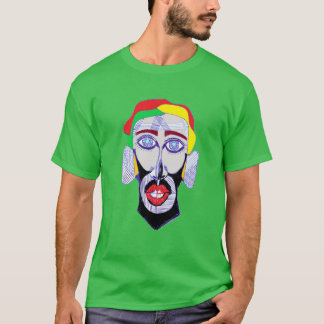 Camiseta clown robot