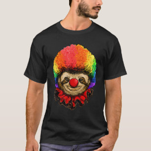 Camiseta Clown Slon Carnival Circus Staff Lazy Animal Slot
