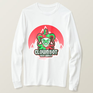 Camiseta Clownbot Mejor Joker Gamer