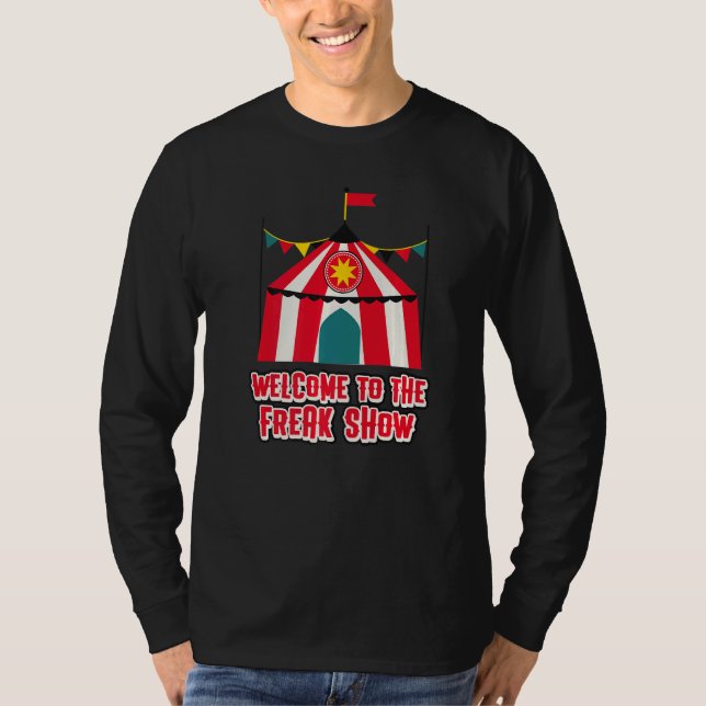 Camiseta Clowncore Clown Circus Tent Freak Show (Anverso)