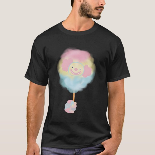 Camiseta Clowncore Clown Cotton Candy (Anverso)