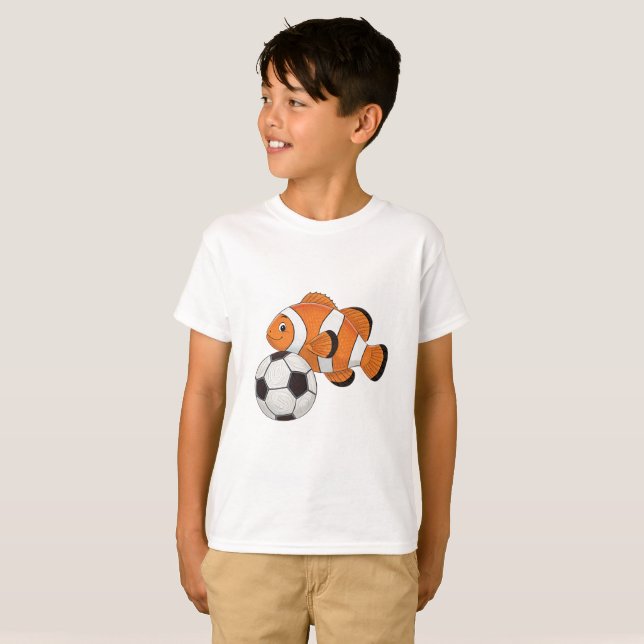 Camiseta Clownfish and Soccer Ball (Anverso completo)