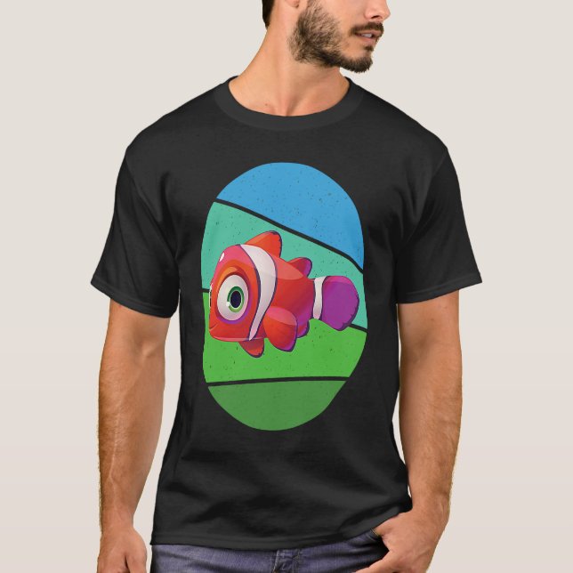 Camiseta Clownfish Anemone Clownfish Anemone (Anverso)