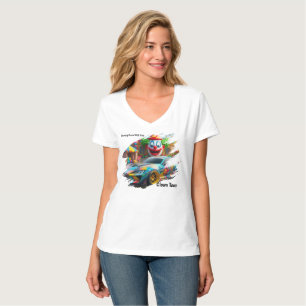 Camiseta Clowning Around Drift   Colorburst Street Eagle