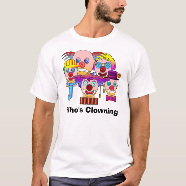 Camiseta clowns1, que Clowning (Anverso)