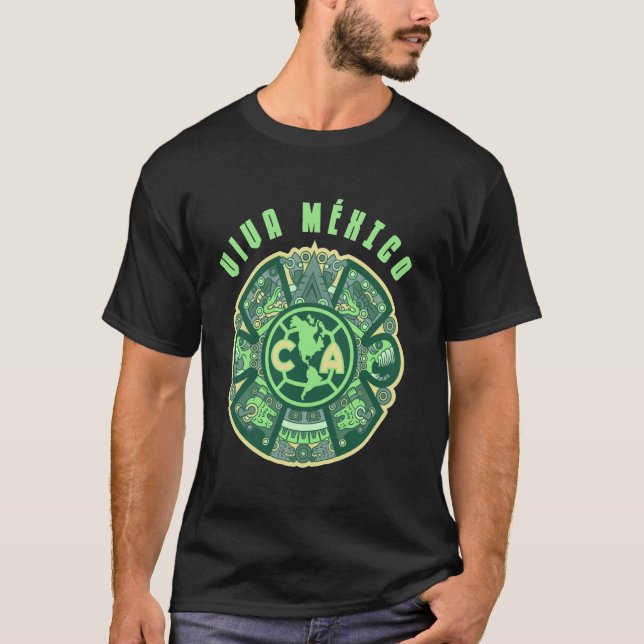Camiseta Club América apoya al equipo mexicano de fútbol ¡V (Anverso)