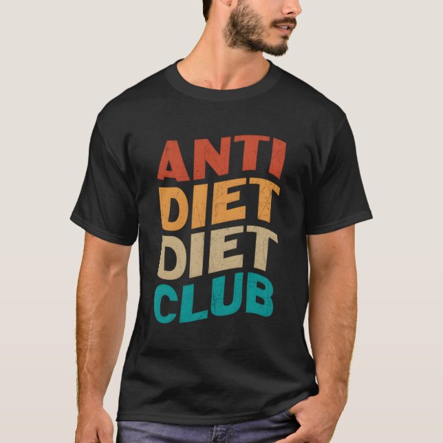 Camiseta Club Anti Dieta (Anverso)